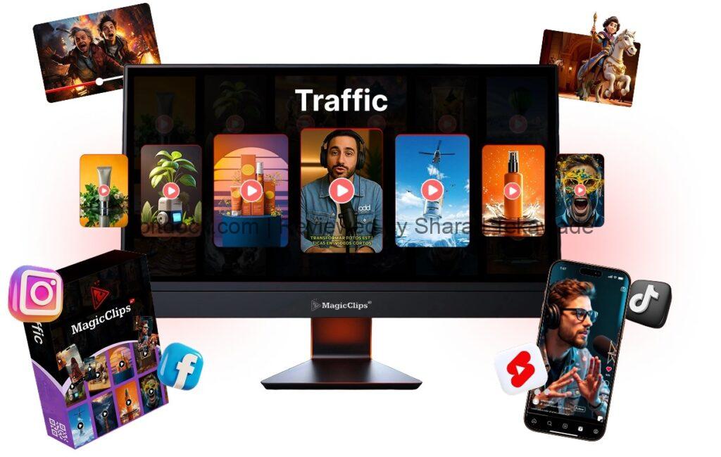 MagicClips Ai traffic