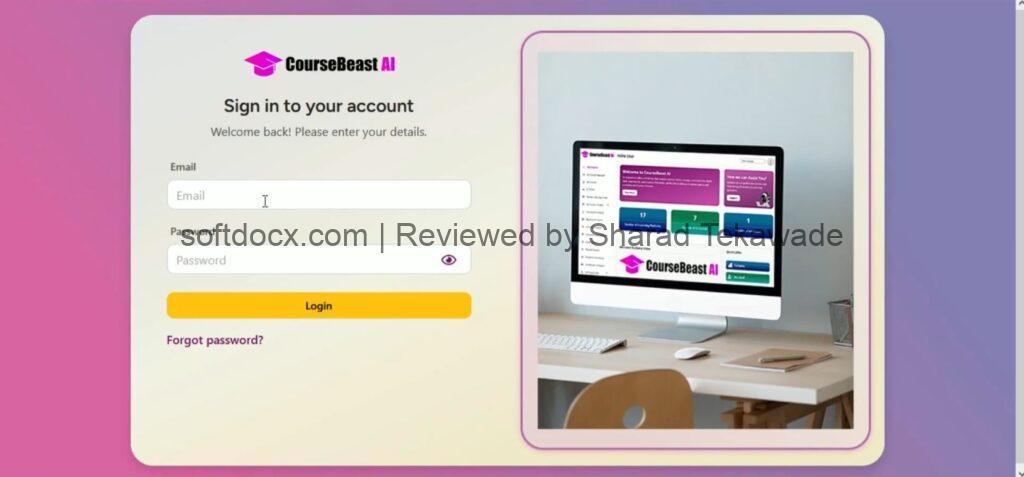 coursebeast ai working step1
