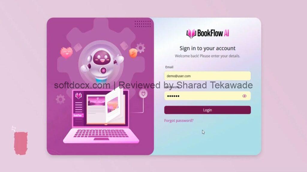 BookFlow AI working step1
