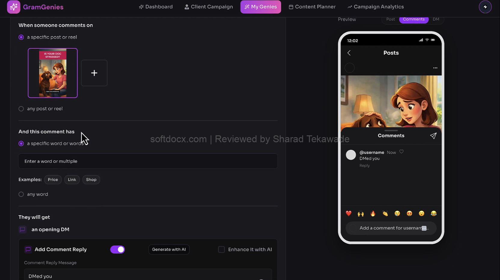 GramGenies working step 4